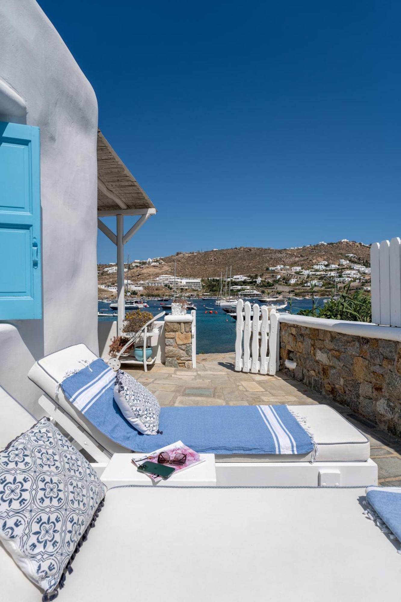 Luxury Sea House By Blue Waters Mykonos Villa Ornos  Exterior photo