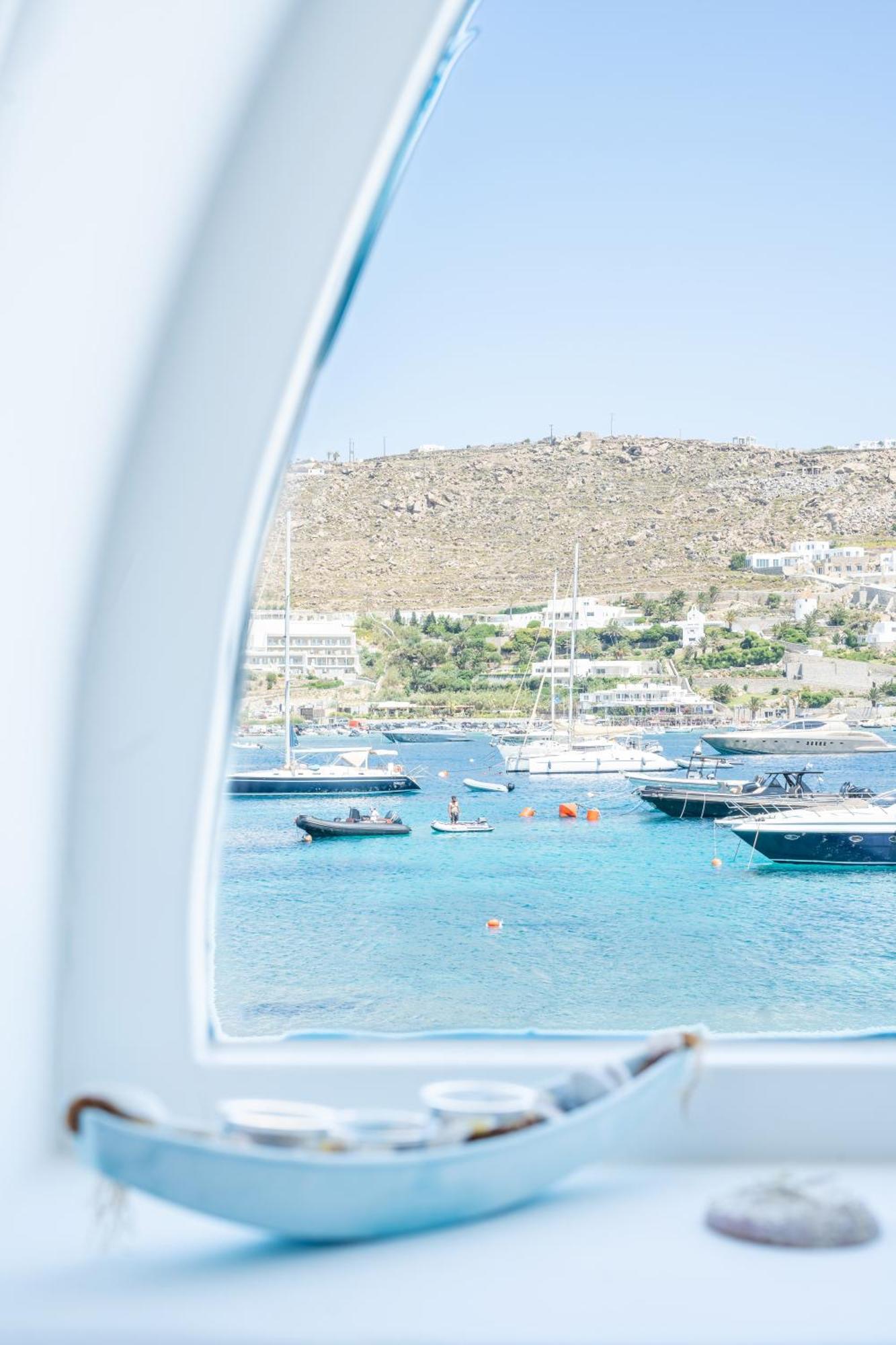 Luxury Sea House By Blue Waters Mykonos Villa Ornos  Exterior photo